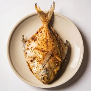 Silver Pomfret – Masala Fry